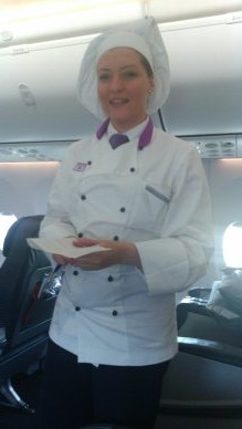 Turkish Airlines onboard chef