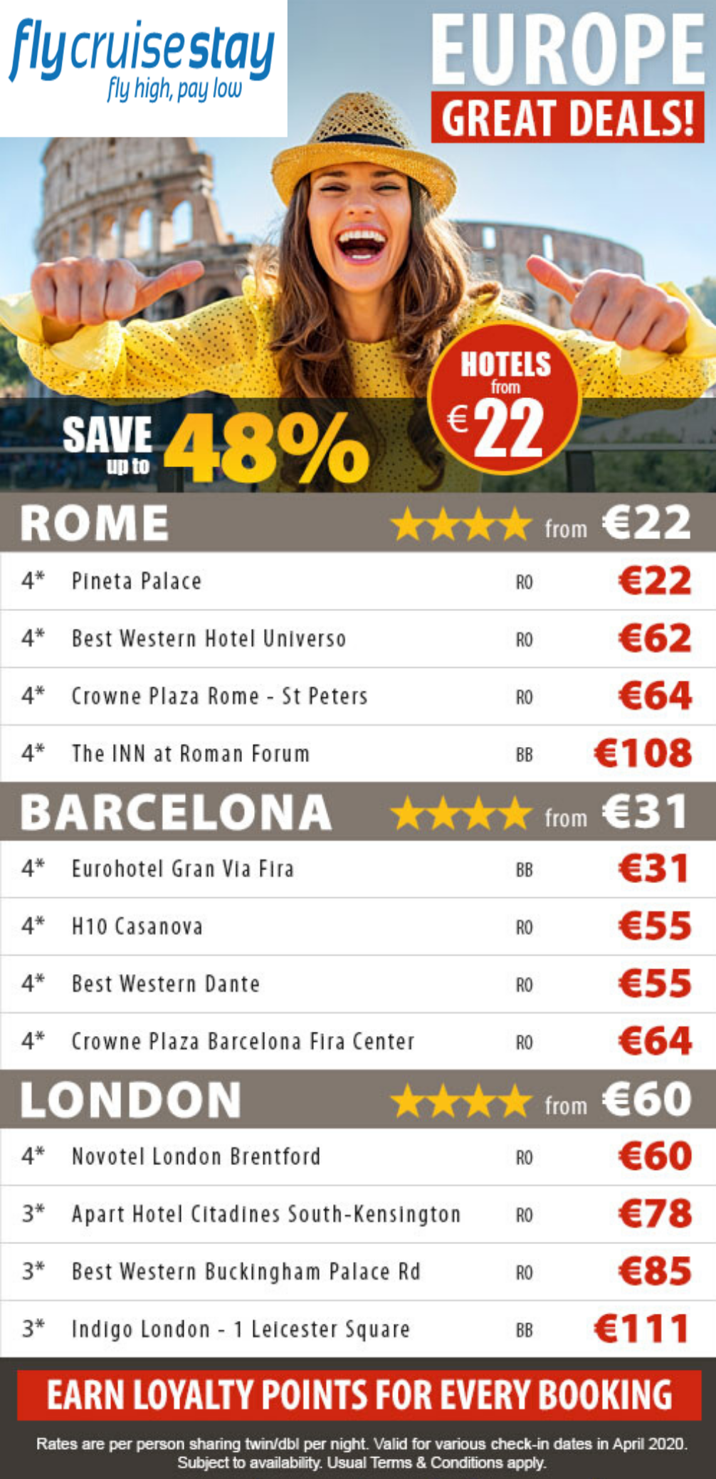 Europe Hotel Deals