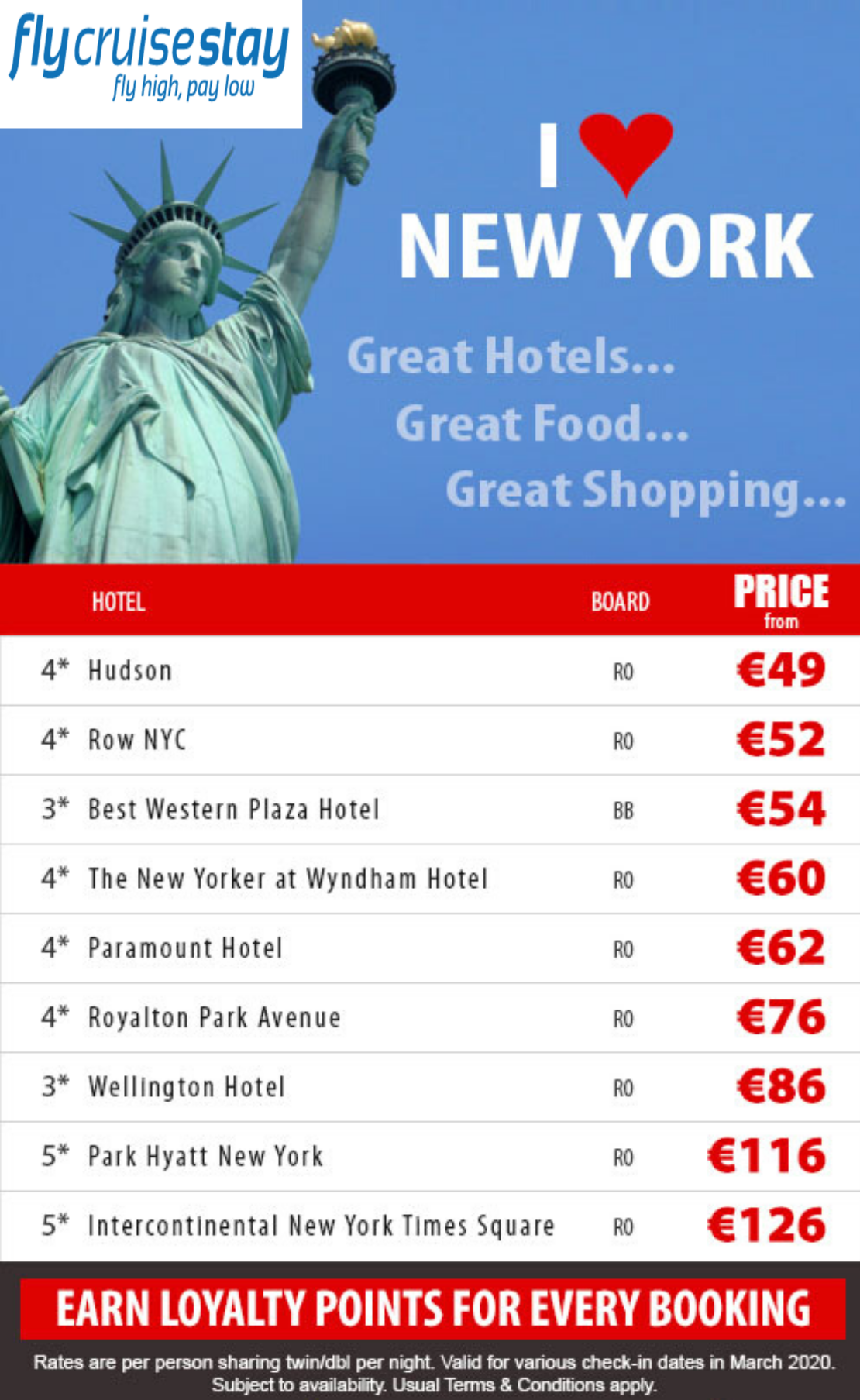 Hotel Deals in New York