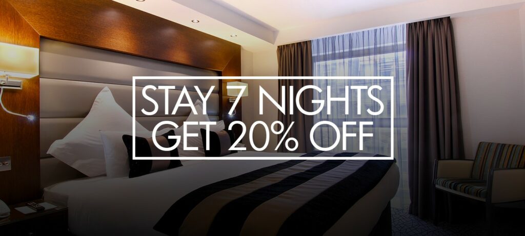 Stay 7 Nights Get 20% Off Park Grand London Hotels
